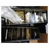 Misc. Gauges, Brass Fittings and 2 Metal Stands