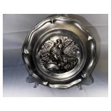Pewter Decorative Plate from Holland.