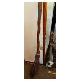 Decorative Old-Fashioned Broom.