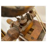 Antique Spinning Wheel 35 Inches by 32 Inches by 22 Inches.