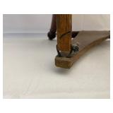 Antique Spinning Wheel 35 Inches by 32 Inches by 22 Inches.