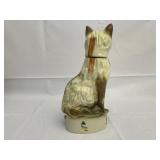 Regal China Cat Beams Trophy Bourbon Whiskey Bottle.