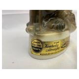 Regal China Cat Beams Trophy Bourbon Whiskey Bottle.