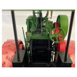 Ertl 1/16 Scale Millennium Farm Classic Case Steam Tractor Engine. Wheels Still Covered with Original Clear Plastic Protectant.