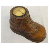 Wood Boot Thermometer. Made by SyrocoWood in USA Syracuse, NY.