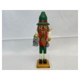 Wooden Nutcracker with Beer Stein.