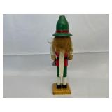 Wooden Nutcracker with Beer Stein.