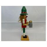 Wooden Nutcracker with Beer Stein.