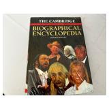 The Cambridge Biographical Encyclopedia by David Crystal. Still in Plastic Shipping Seal.