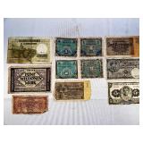 Antique Money From Various Countries as Seen in Photos