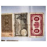 Antique Money From Various Countries as Seen in Photos