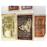 Antique Money From Various Countries as Seen in Photos