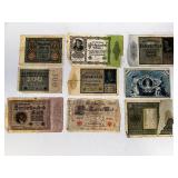 Antique Money From Various Countries as Seen in Photos