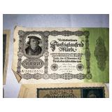 Antique Money From Various Countries as Seen in Photos