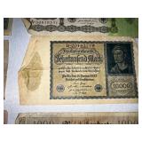 Antique Money From Various Countries as Seen in Photos