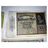 Antique Money From Various Countries as Seen in Photos