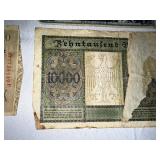 Antique Money From Various Countries as Seen in Photos