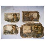 Antique Money From Various Countries as Seen in Photos