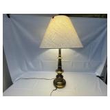 Vintage Brass Table Lamp.