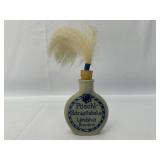 Trinket Box and Decorative Flask with Feather.