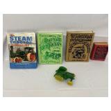 John Deere Tractor Model and Books About Tractors and Steam Engines.