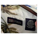 Large Lot of Short Sleeve Hawaiian/Island Shirts of All Brands. Size: Large.