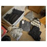 Large Bin of Various Mens Sweaters. Size: Large.