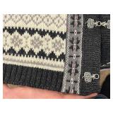Voss Norwegian Wool Sweater. Size: Large.