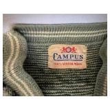 Campus Virgin Wool Sweater. Size: Large.