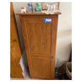 Four Shelf Storage Cabinet. Contents not included