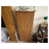 Four Shelf Storage Cabinet. Contents not included