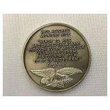 Commemorative Coins and Buckles.