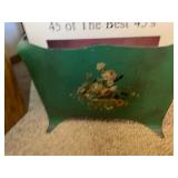Large Collection of Vinyl Records and Vintage Record Holders.