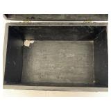Decorative Wood Trunk. 10 Inches by 16 Inches by 12 Inches.
