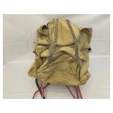 Vintage Canvas Backpack Made in Oslo, Norway.
