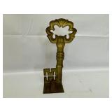 Cast Brass Key Doorstop.