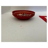 Various Decorative Norwegian Wood Bowls, Cups, Table Runners, Etc.