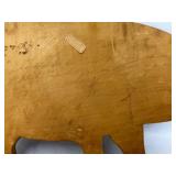 Various Decorative Norwegian Wood Bowls, Cups, Table Runners, Etc.