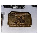 Variety of Lake Region Threshing Belt Buckles from Dalton & Albany, MN.
