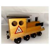 Large Wooden 12-Inch Long Train.