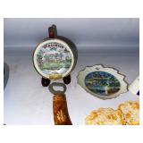 Ash Trays, Decorative Plates, and Bottle Openers.