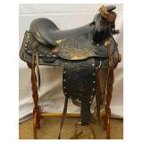 Western Saddle and Spurs.