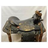 Western Saddle and Spurs.