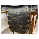 Western Saddle and Spurs.