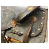 Western Saddle and Spurs.