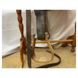 Western Saddle and Spurs.