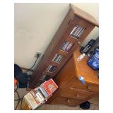 Two CD Storage Cabinets and Contents.