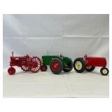 Three Model Tractors.