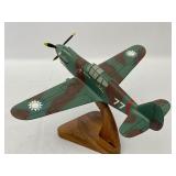 Two P40 Flying Tiger Model Planes of Different Scales.