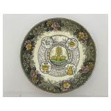 The Farmers Arms Decorative Mug and Plate. Incense Pot with Incense.